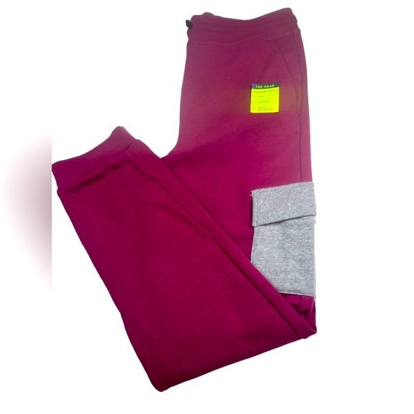 NWT Tek Gear cargo ultra soft fleece sweatpants - size kids XL - Picture 1 of 7